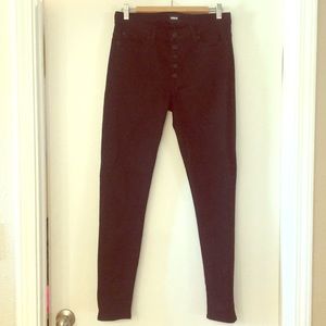 Hudson- Ciara HighRise Super Skinny Exposed Button
